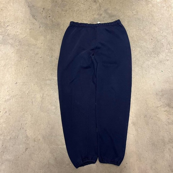 Vintage Y2K navy blue baggy‎ Russell athletic sweatpants - Picture 1 of 5